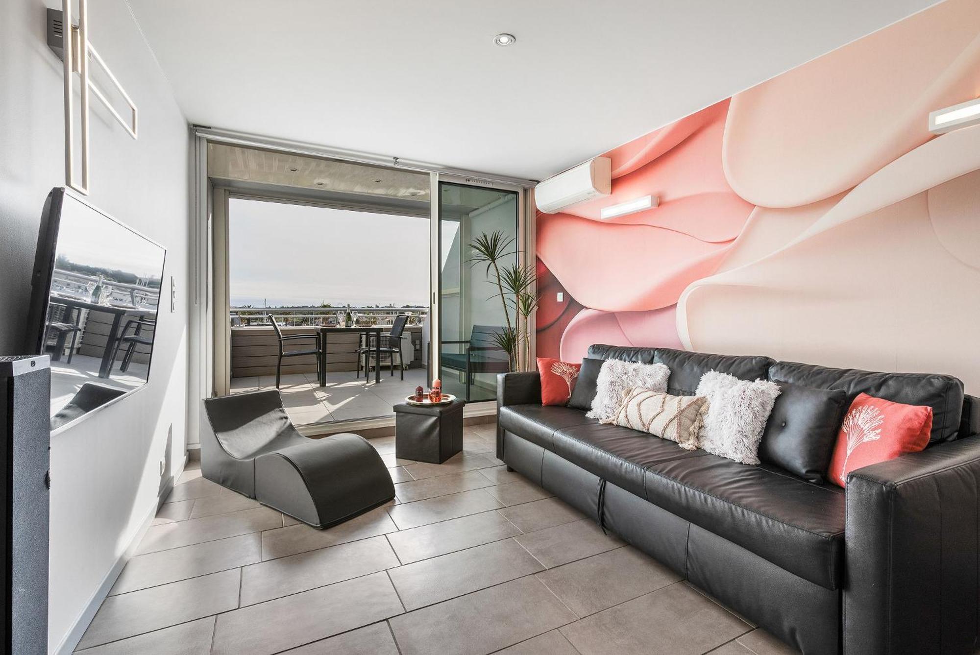 Grand Appartement 40 M2 Climatisé au village naturiste Agde Extérieur photo